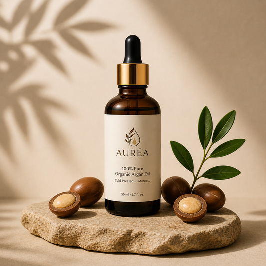 AURÉA- Drop 001: Pure Organic Moroccan Argan Oil
